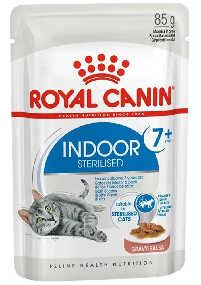 royal canin indoor sterilised 7+ gravy