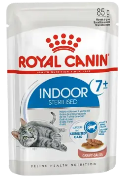 indoor sterilised 7+ gravy