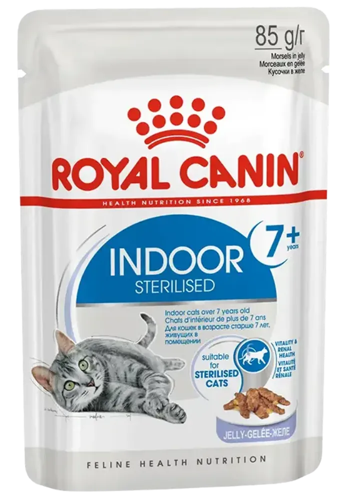 indoor sterilised 7+ jelly
