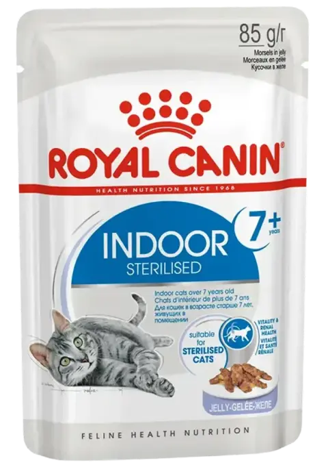 indoor sterilised 7+ jelly
