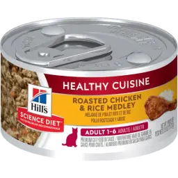 healthy cuisine adult 1-6 roasted chicken & rice medley