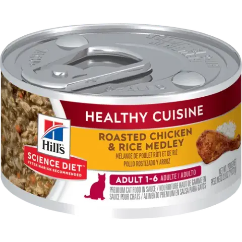 healthy cuisine adult 1-6 roasted chicken & rice medley