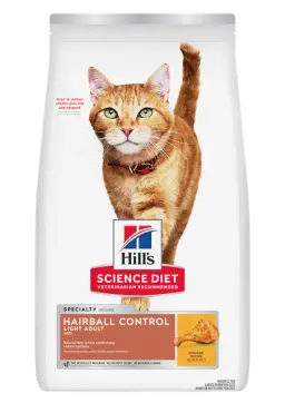 adult 1-6 hairball control light chicken recipe