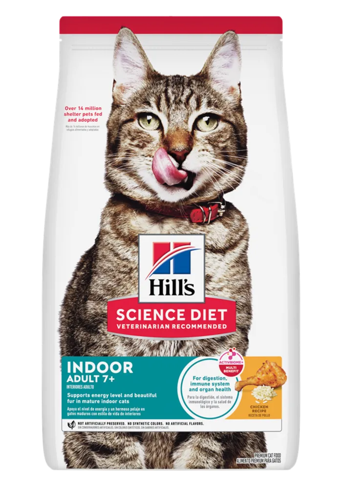 hill's adult 7+ indoor chicken recipe
