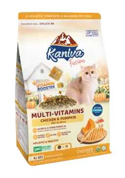 fusion multi-vitamins chicken & pumpkin