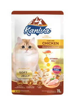 tuna with chicken in soft jelly
