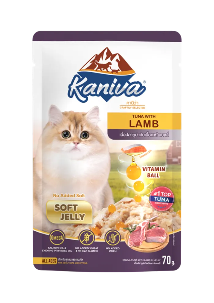kaniva tuna with lamb in soft jelly