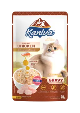tuna with chicken in gravy