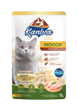 indoor chicken in soft jelly