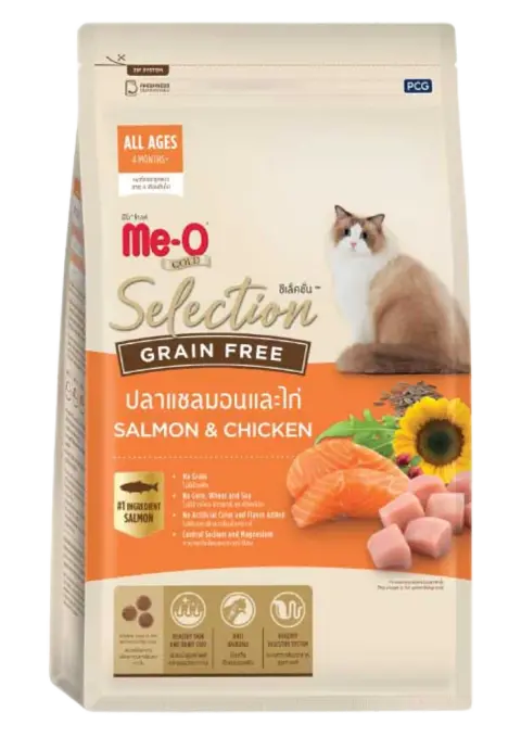 selection grain free salmon & chicken