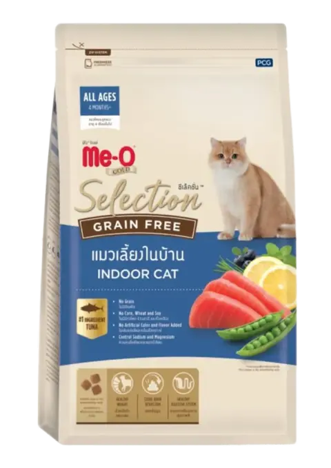 selection grain free indoor cat