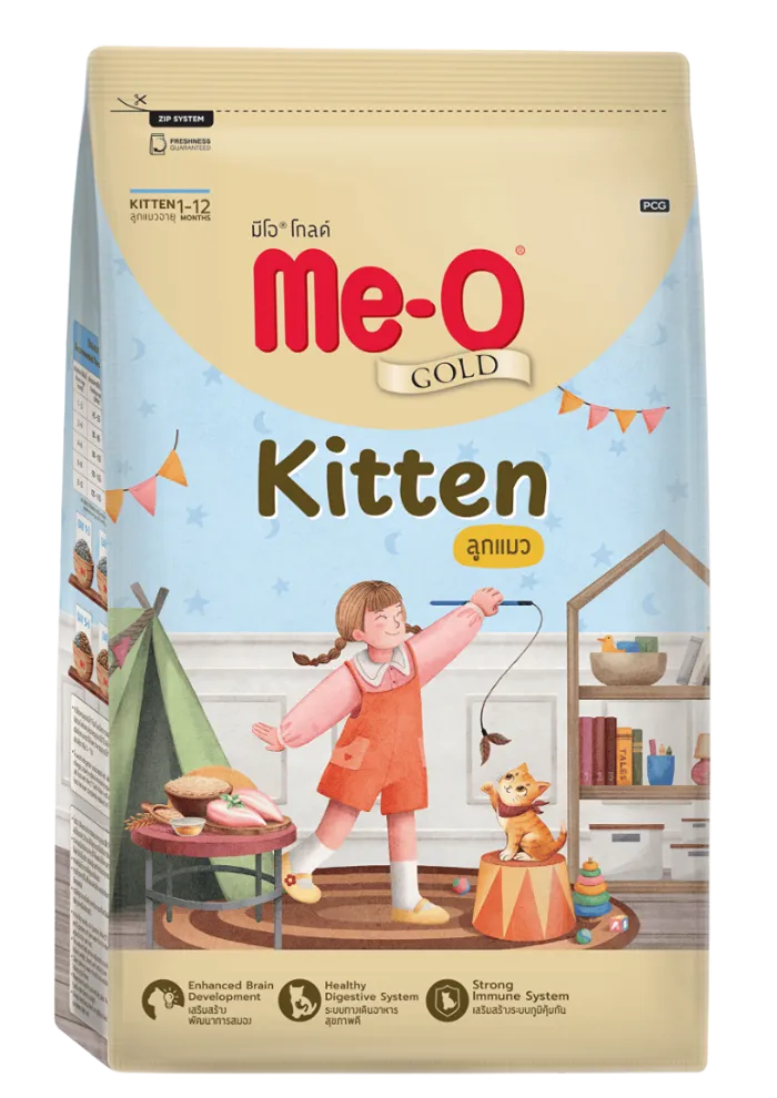 me-o gold kitten