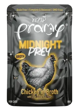 midnight prey chicken in broth