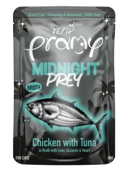 midnight prey chicken with tuna in broth