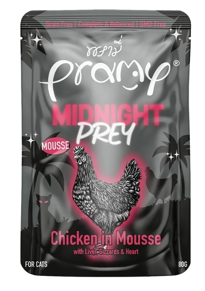 midnight prey chicken in mousse