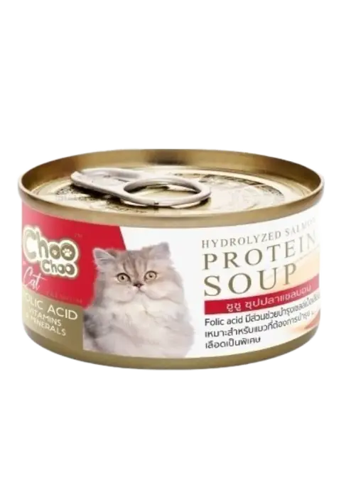 hydrolyzed salmon protein soup